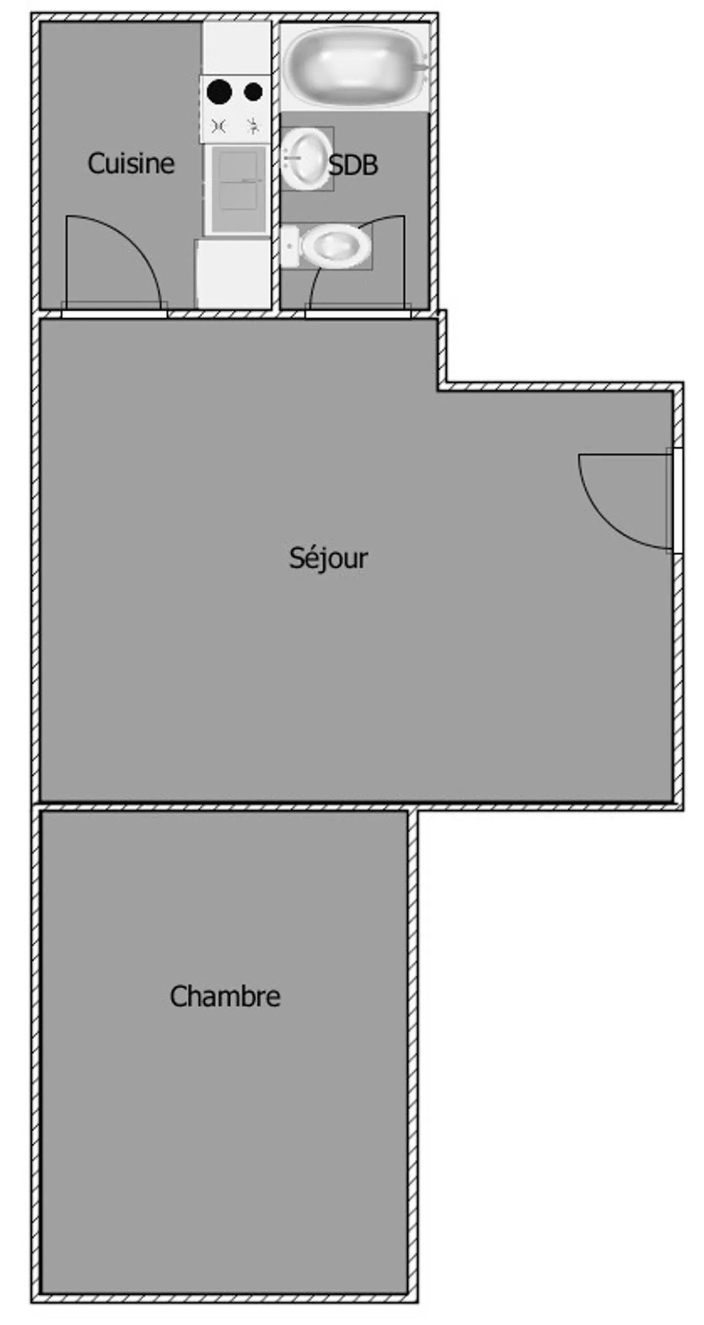 2-room apartment with elevator in the center of La Chaux-de-Fonds - Photo 5 of 5