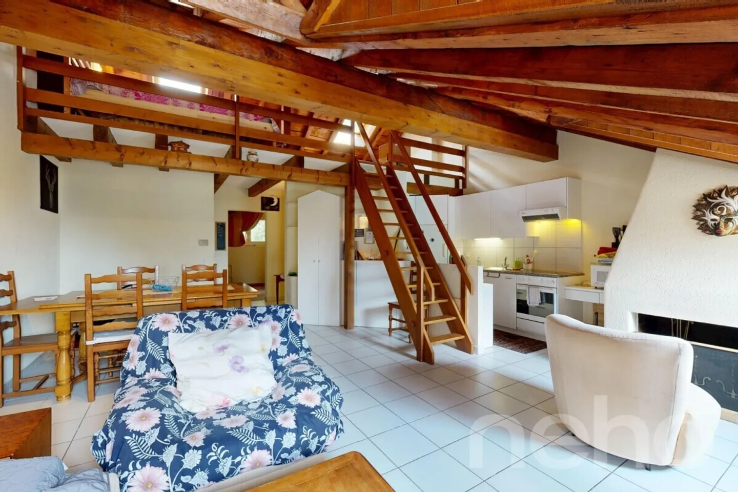 Exklusiv: Penthouse-Wohnung mit Mezzanin - Foto 4 von 12