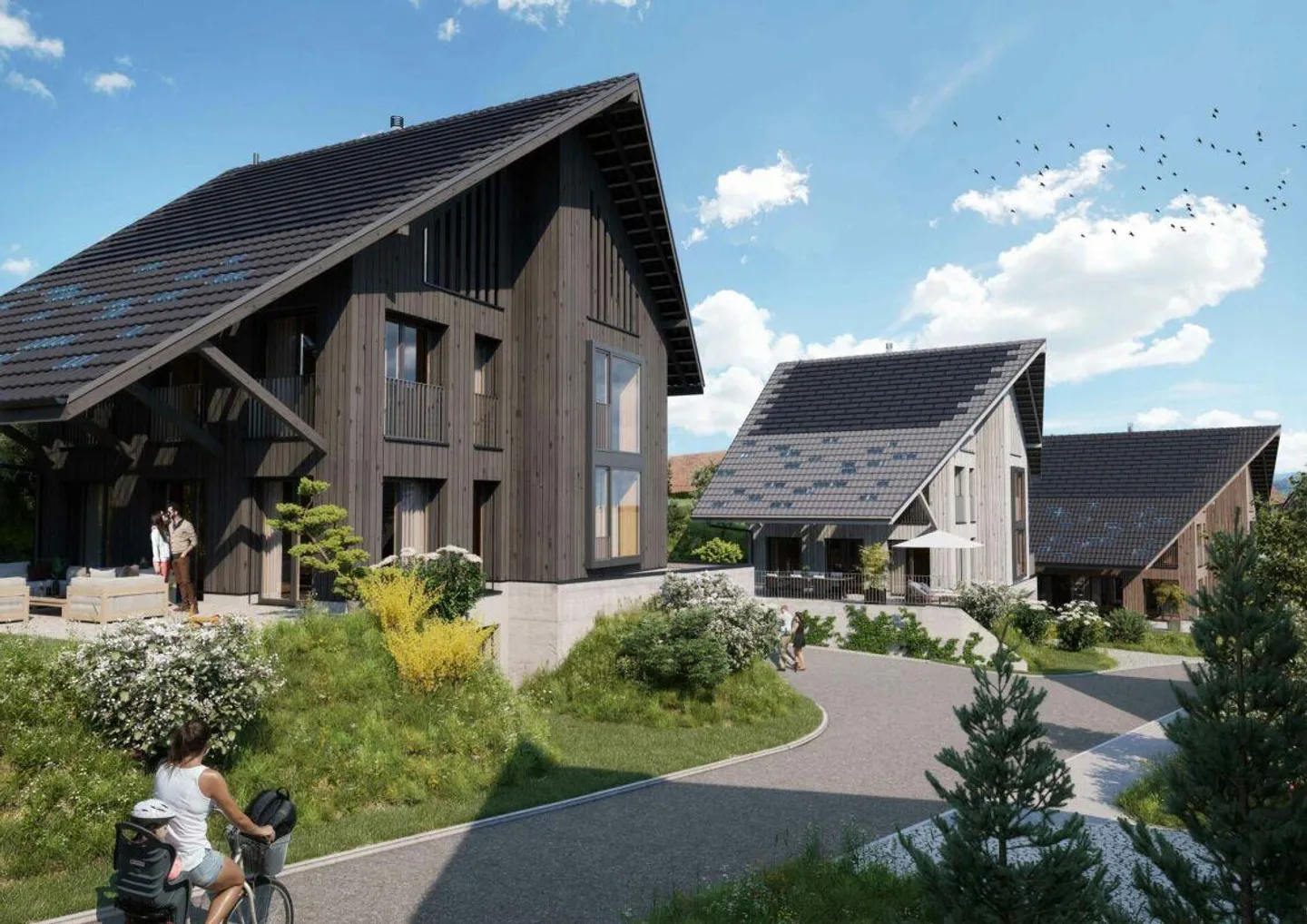 Exklusive Holzfamilienhaus - Foto 7 von 10