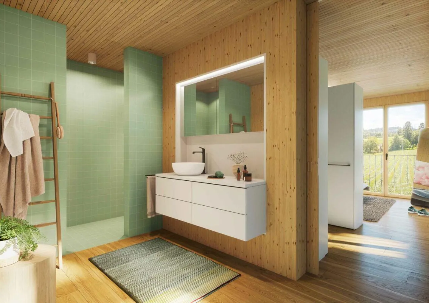 Exklusive Holzfamilienhaus - Foto 4 von 10