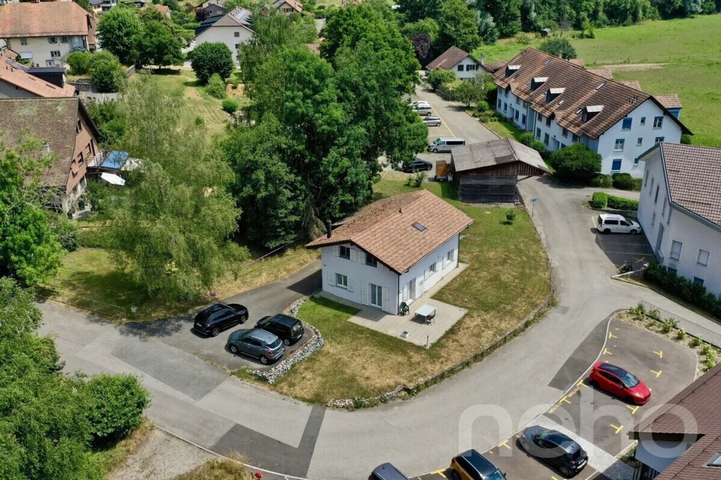 Charmantes Familienhaus mit großem Garten in Palézieux-Village - Foto 2 von 12