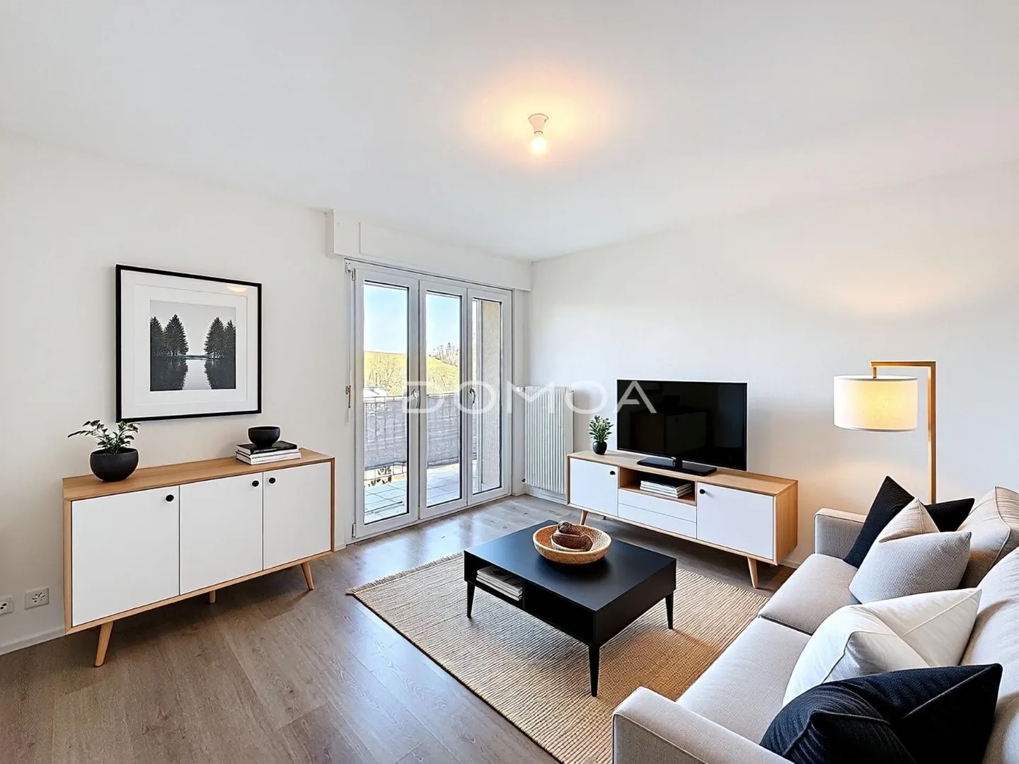 Renoviertes Apartment mit Aussicht - Foto 1 von 11