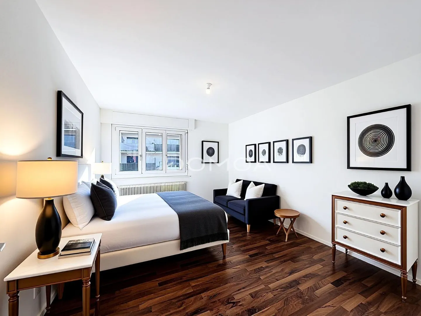 Renoviertes Apartment mit Aussicht - Foto 3 von 11