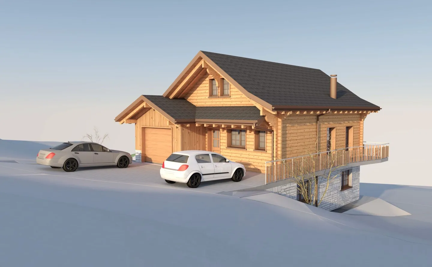 Nuova costruzione - Villa unifamiliare indipendente in costruzione ecologica - Foto 2 di 5