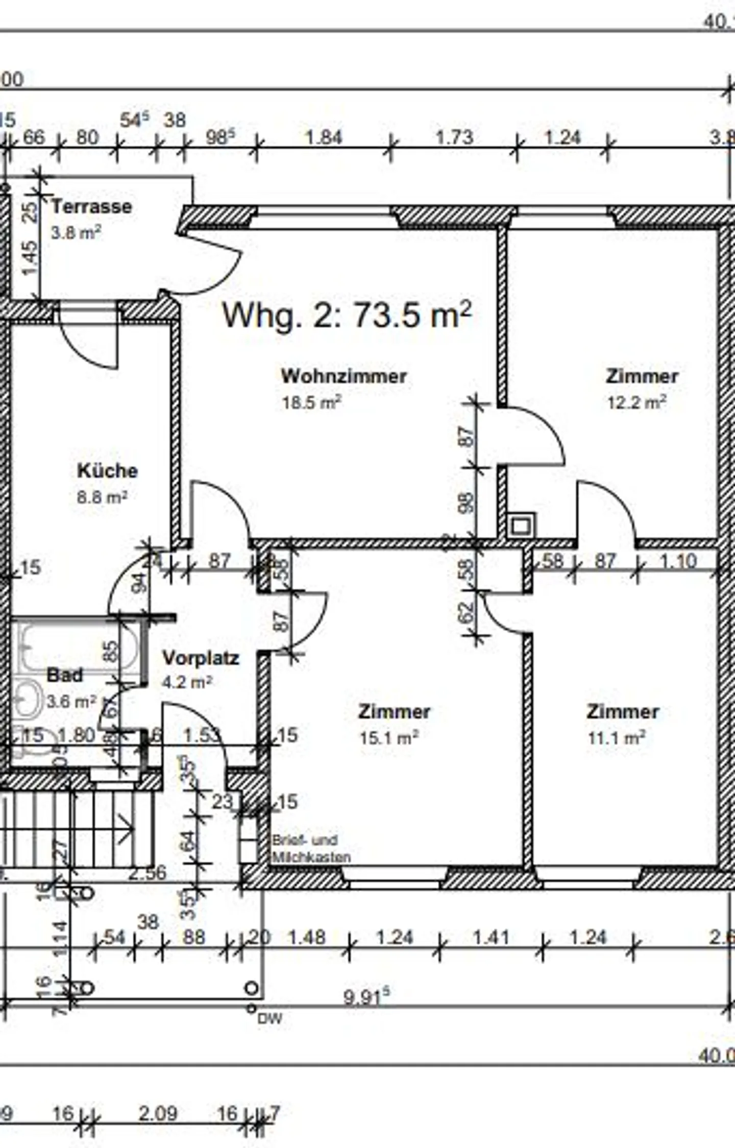 4-room apartment with private garden seating area (cooperative) - Photo 16 of 16