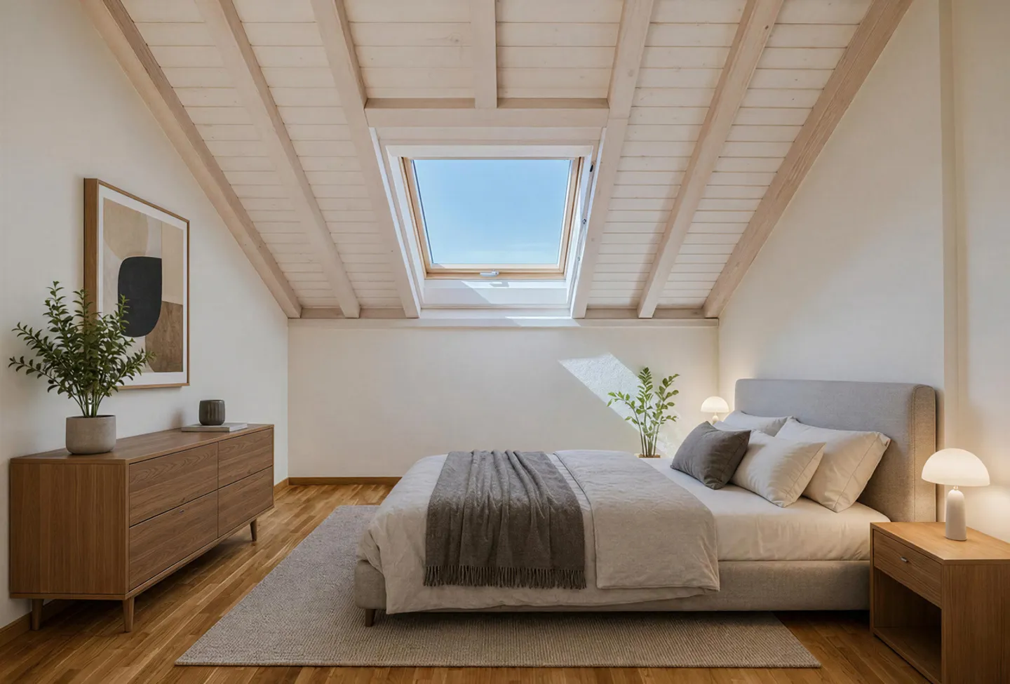 Helles 5-Zimmer-Duplex mit privatem Garten und zwei Garagen - Foto 4 von 11