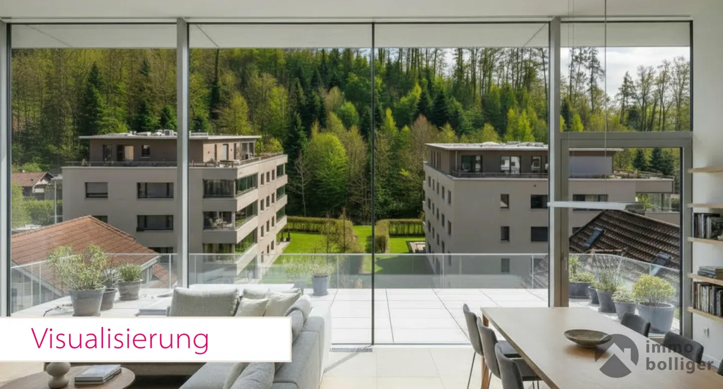 Nature-oriented in Zofingen - Two-family house with attic potential - Photo 17 of 18