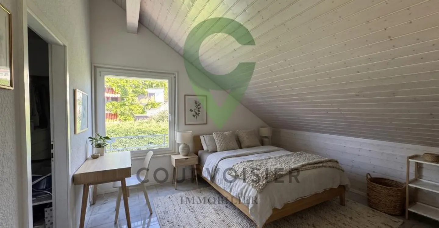 Spacious 3.5-room penthouse with a lovely unobstructed view of the lake - Photo 5 of 10