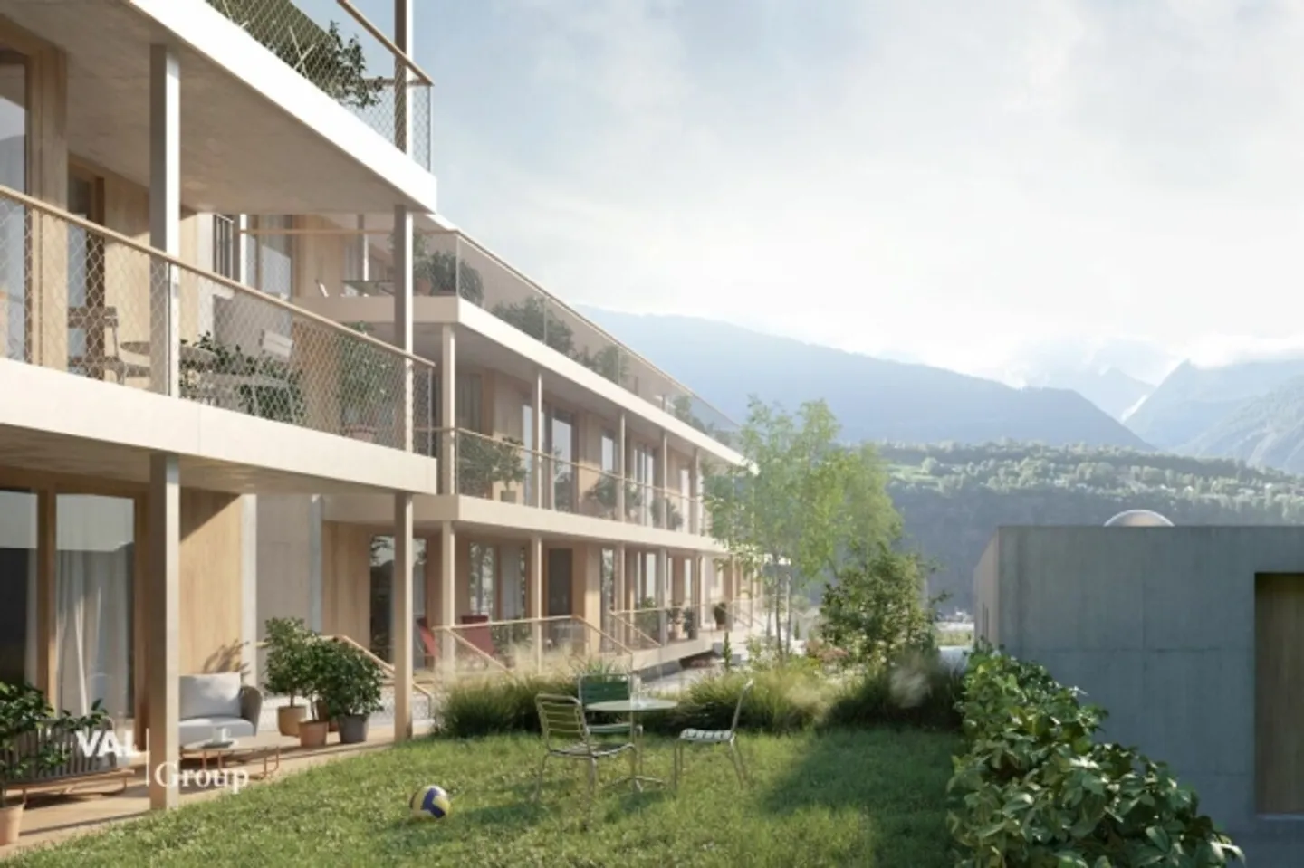 Moderne 3.5 Zimmerwohnung mit traumhafter Aussicht auf das Bergpanorama - Foto 1 von 11