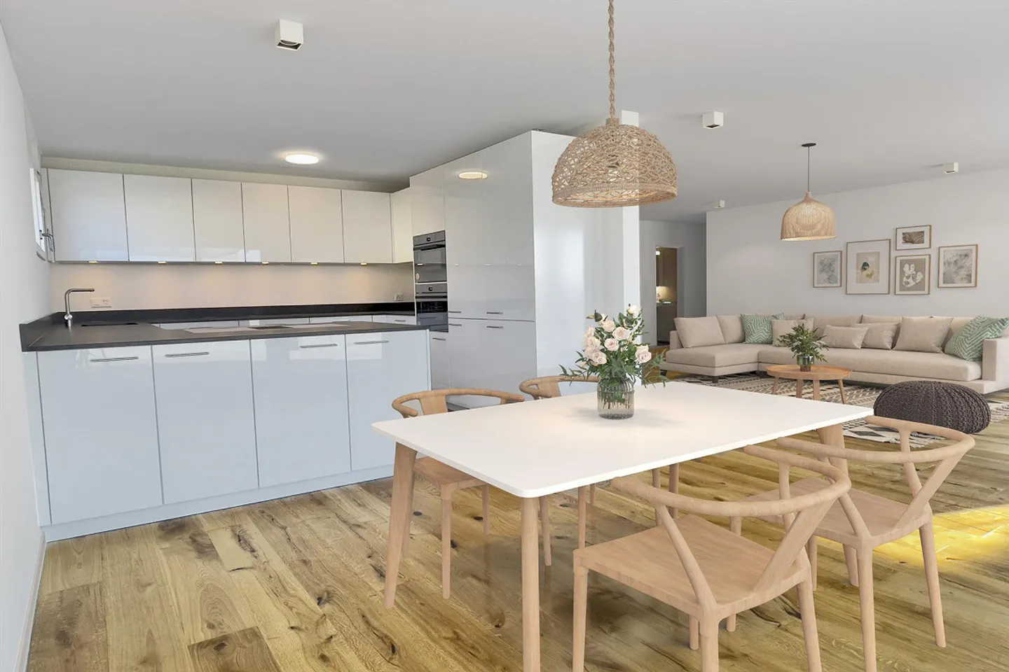 6.5-Room Terrace House with Stunning Panoramic View - Photo 2 of 10