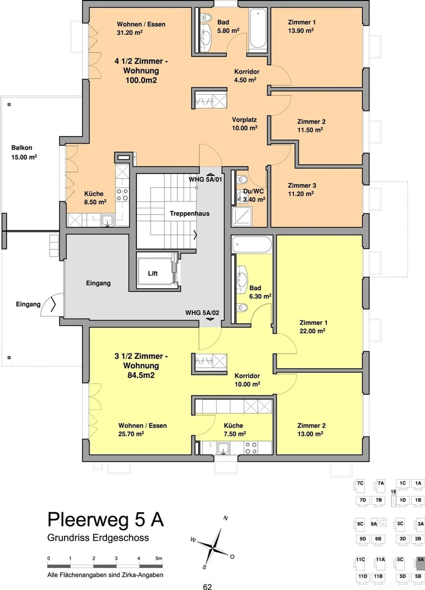 Attraktive 3.5 Zimmer-Wohnung - Foto 11 von 11