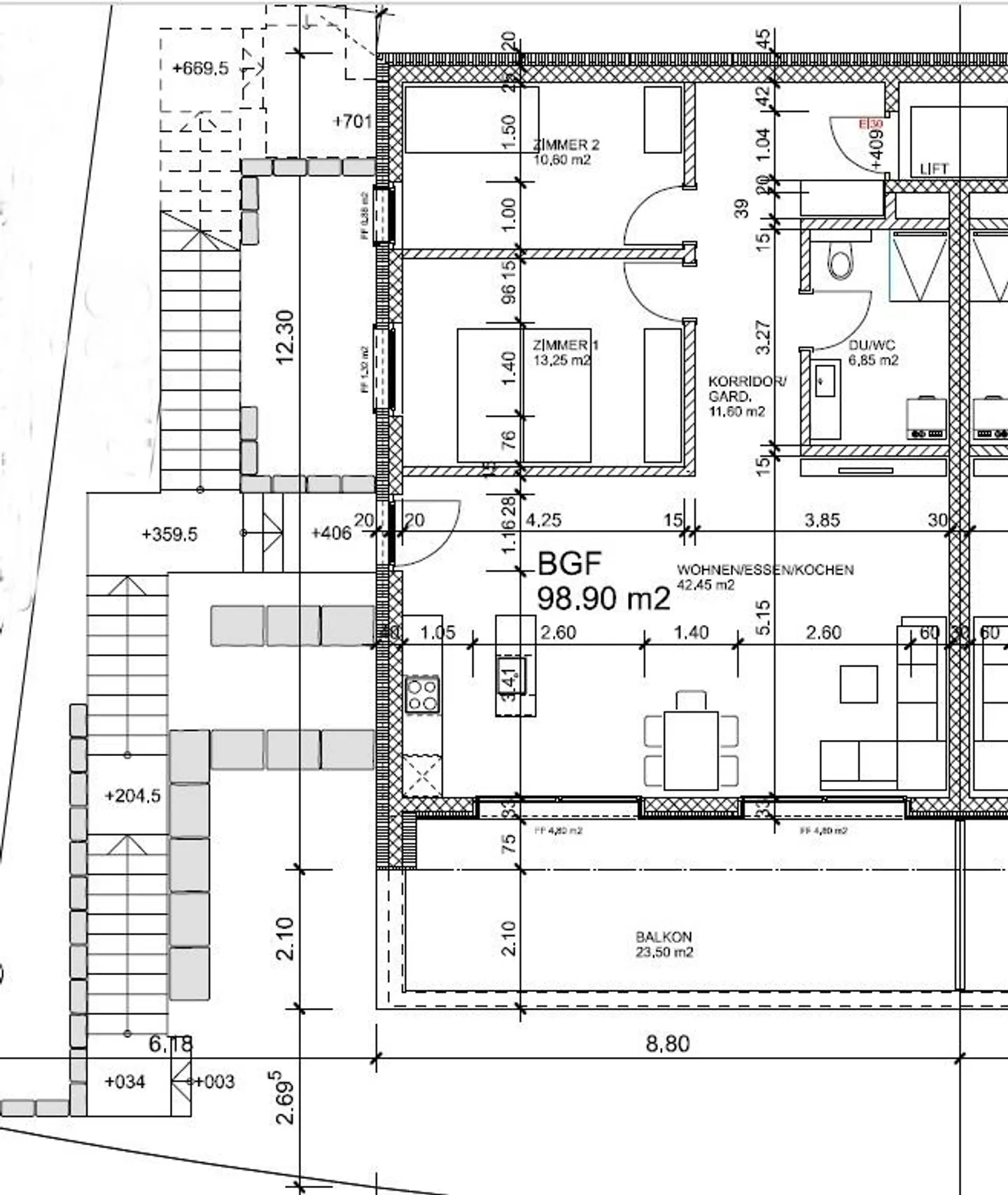 Ruhige 3,5 Zimmer Wohnung - Foto 12 von 12
