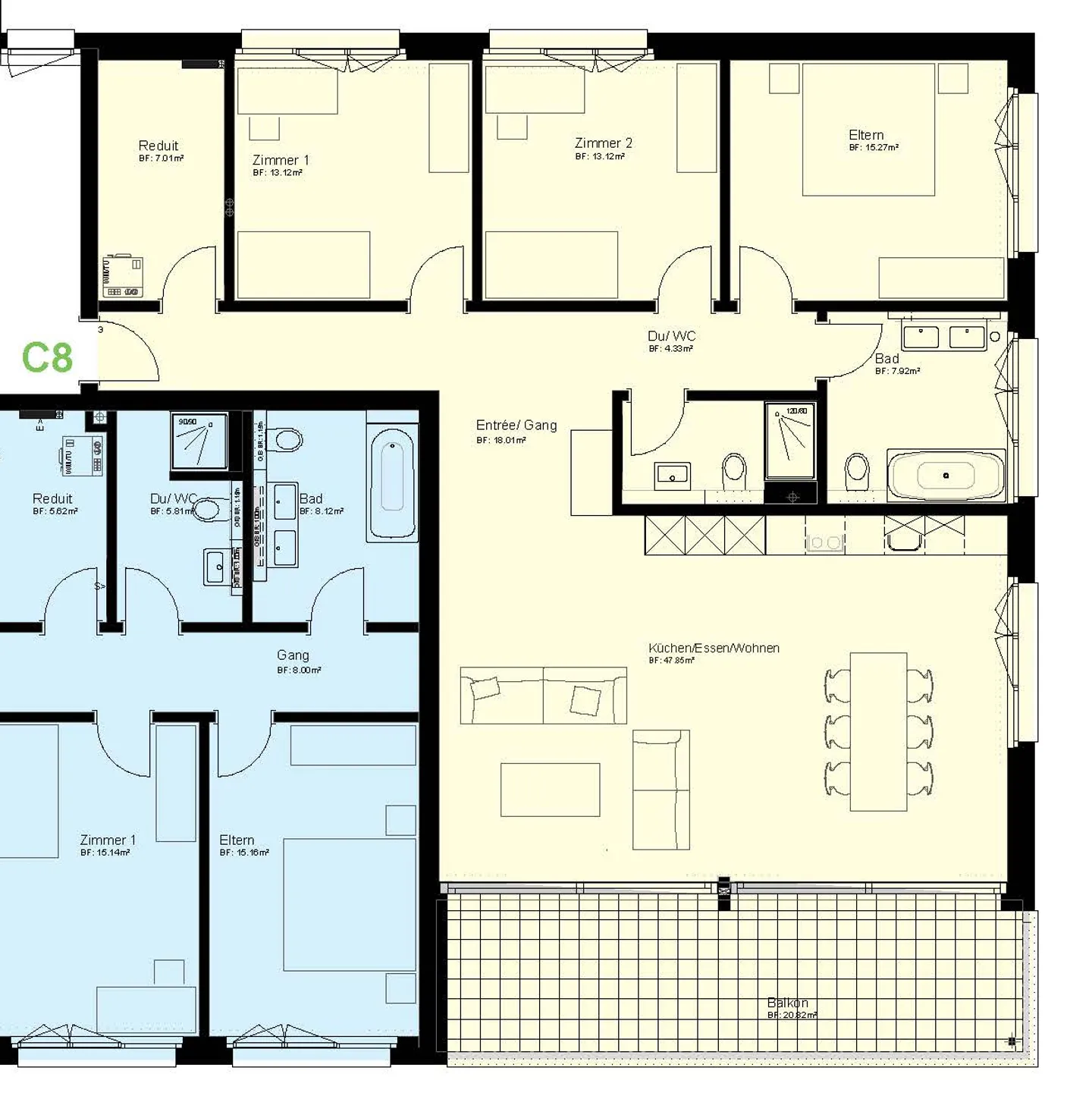 Wohntraum im Eigentumsstandard im wunderschönen Beringen - Foto 8 di 9