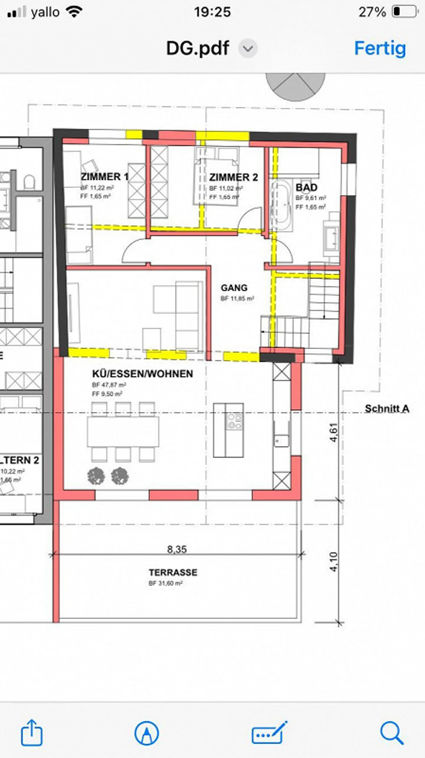 3.5 Zimmer Wohnung - Foto 8 von 8
