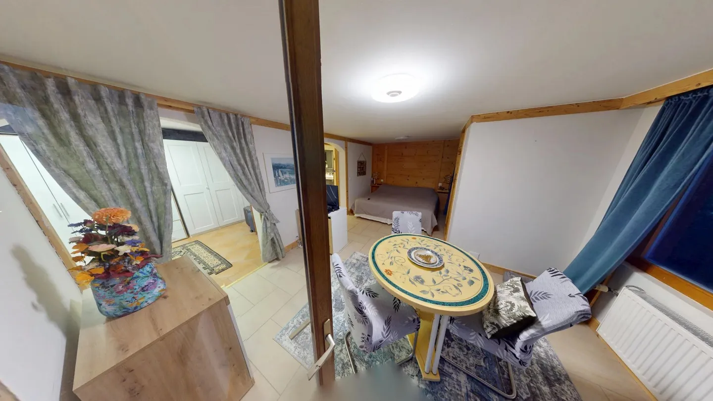 Wunderschönes Chalet mit 5,5 Zimmern und Panoramablick in einer Zweitwohnung - Foto 23 von 38