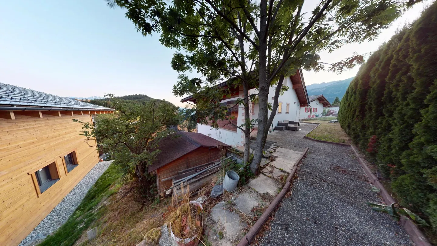 Wunderschönes Chalet mit 5,5 Zimmern und Panoramablick in einer Zweitwohnung - Foto 31 von 38