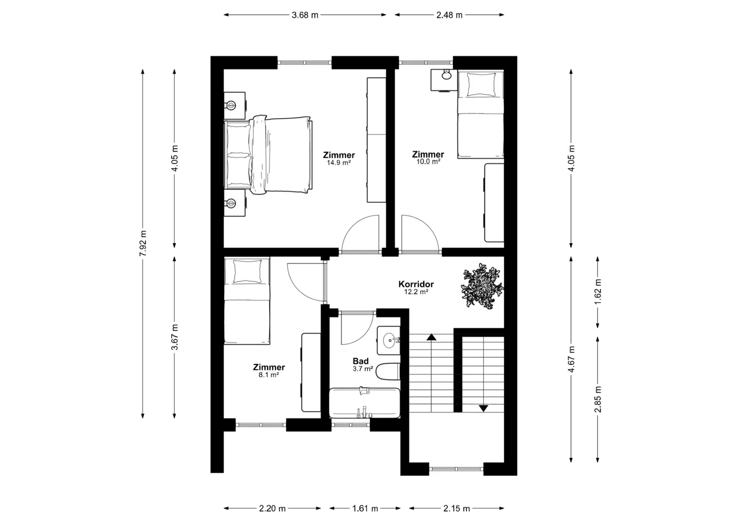 Maison d'angle de 5,5 pièces entièrement rénovée - Emménager et se sentir bien - Photo 29 sur 30