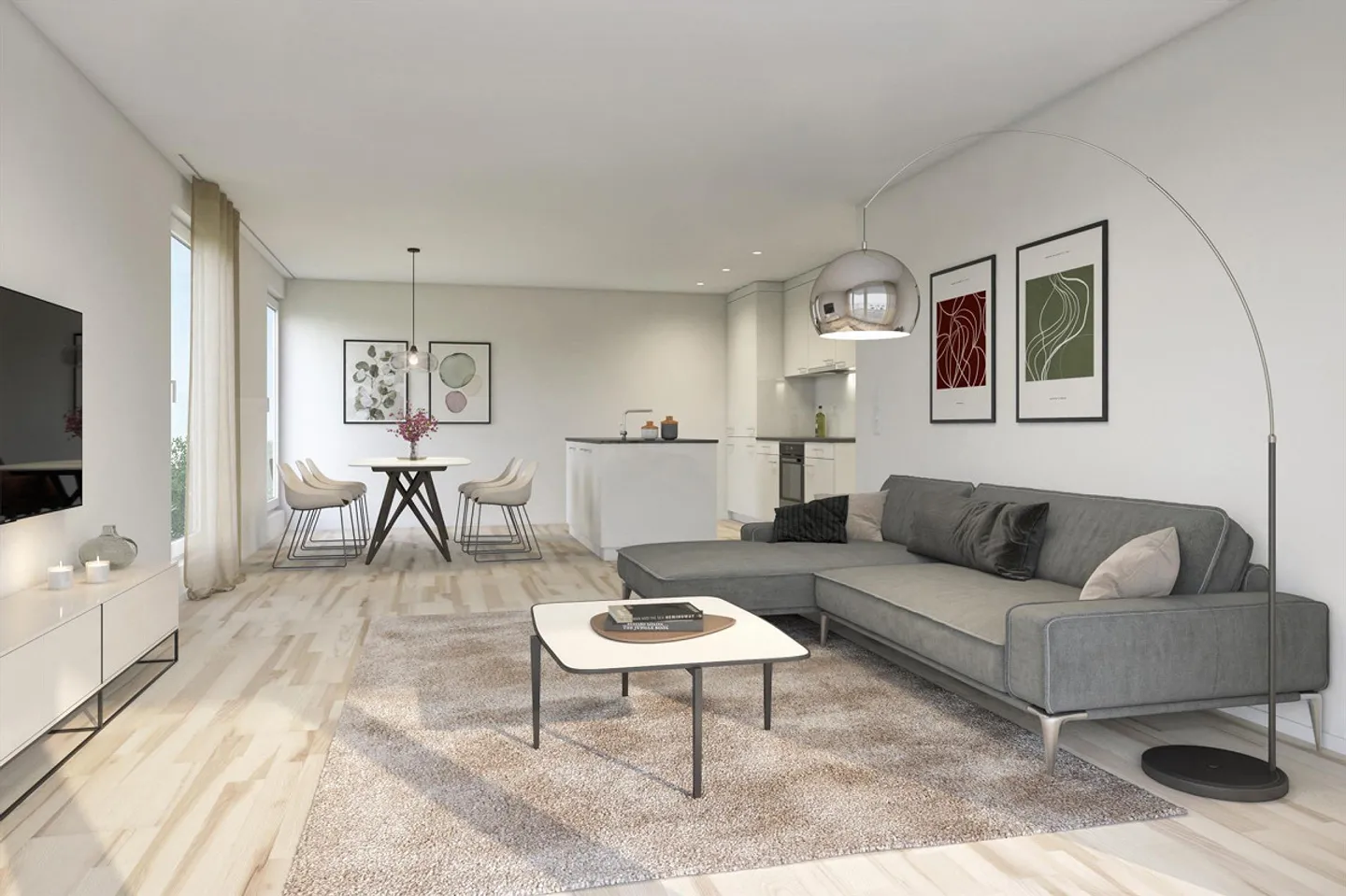 Bright and modern 4.5-room apartment in Grenchen - New construction 2024 - Photo 1 of 10