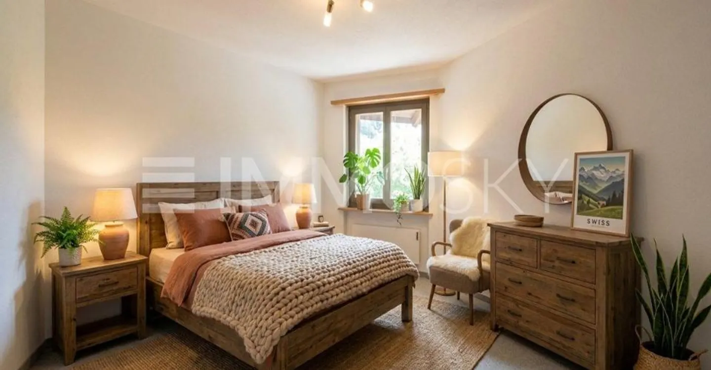 Charmantes Familienhaus mit Aussicht - Foto 4 von 5