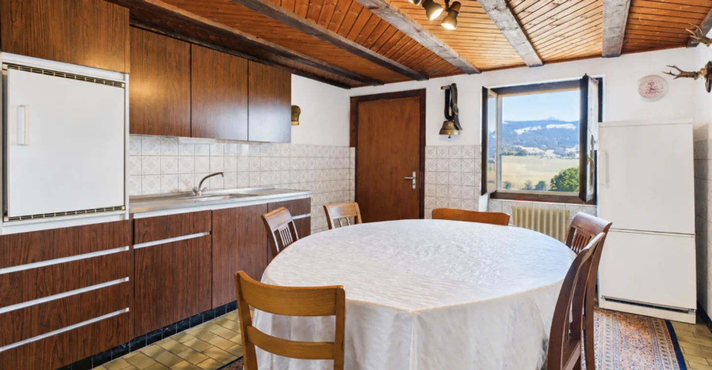 Casa (vecchia fattoria) con vista sul Moléson - Fiaugères - Foto 3 di 10
