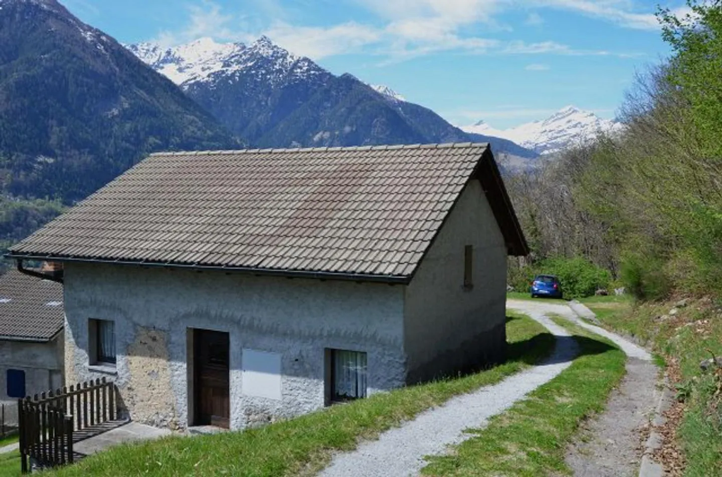 Rustico 3 1/2 locali in posizione molto tranquilla e soleggiata con vista / Bell... - Foto 31 di 39