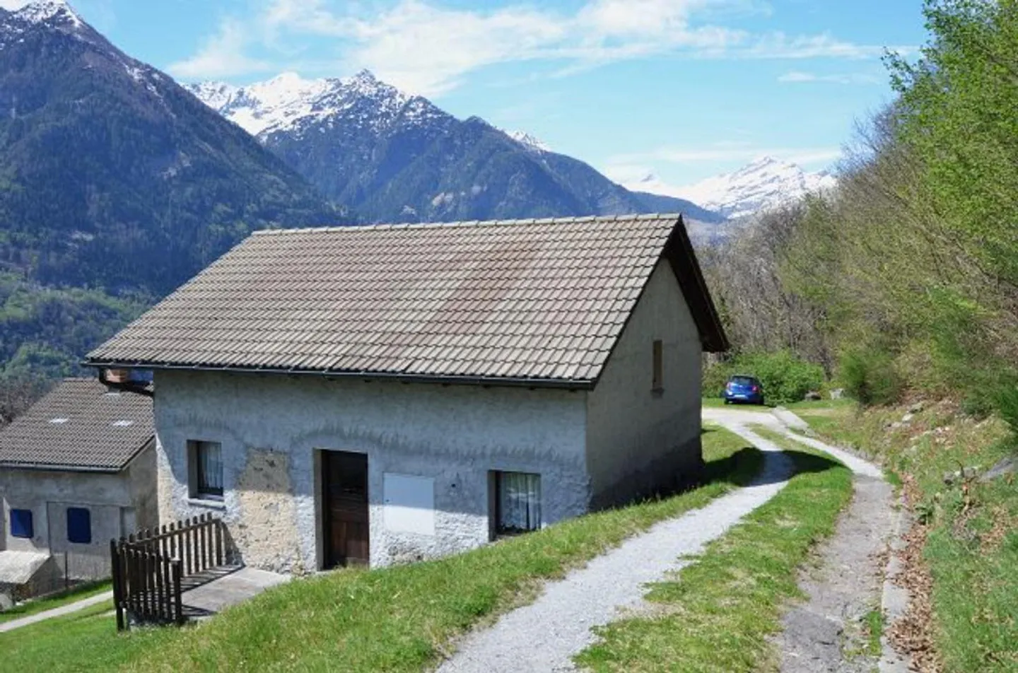 Rustico 3 1/2 locali in posizione molto tranquilla e soleggiata con vista / Bell... - Foto 32 di 39