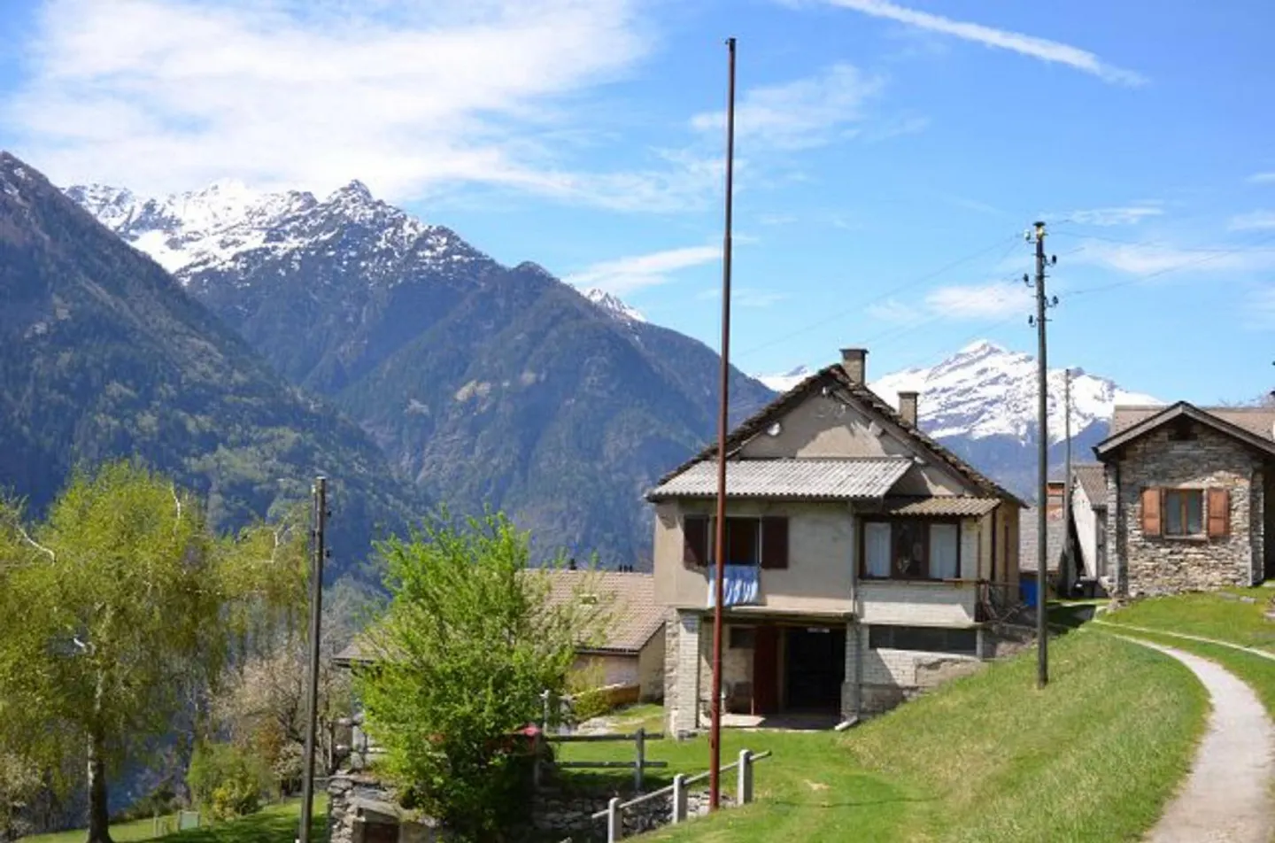 Rustico 3 1/2 locali in posizione molto tranquilla e soleggiata con vista / Bell... - Foto 39 di 39