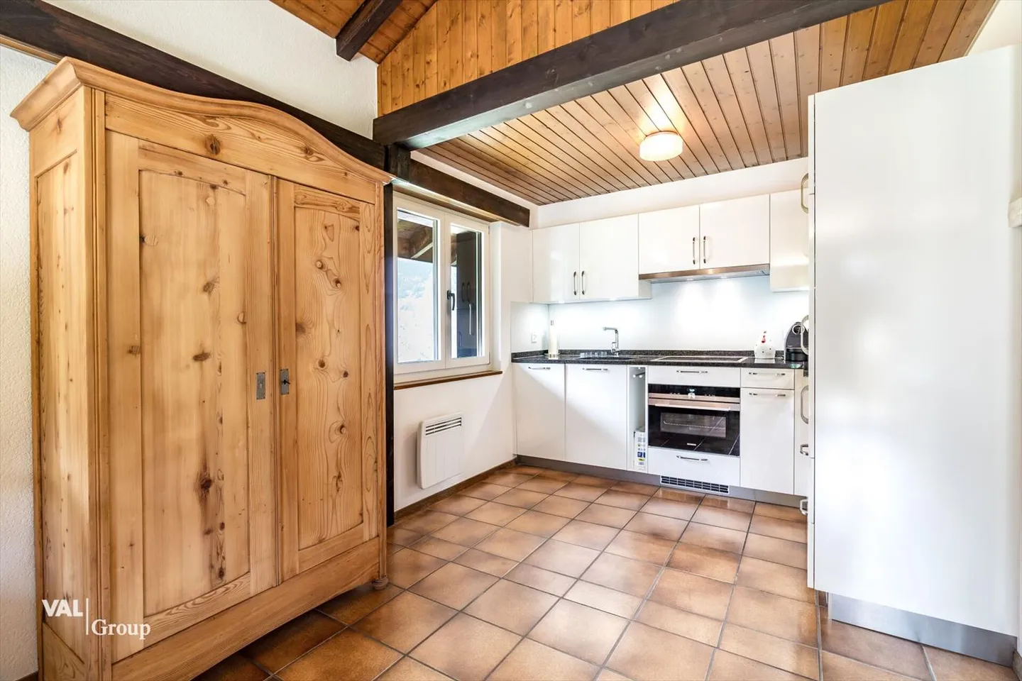 Rifugio alpino con vista - Chalet di 4,5 stanze a Hublen vicino a Grächen - Foto 4 di 13