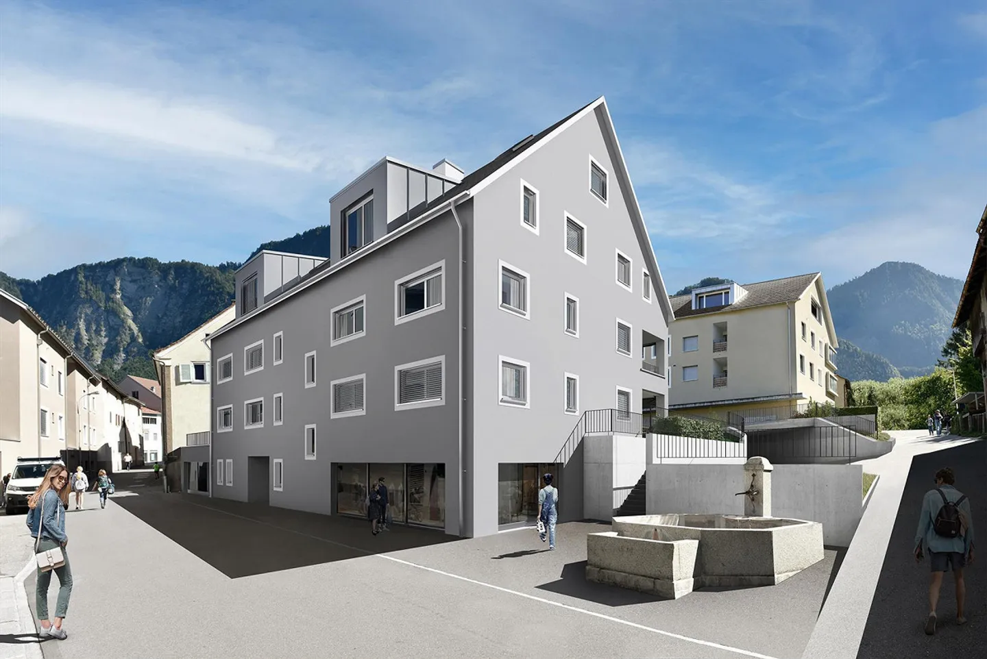 Nuova costruzione / appartamento attico di 5,5 stanze - Foto 1 di 21