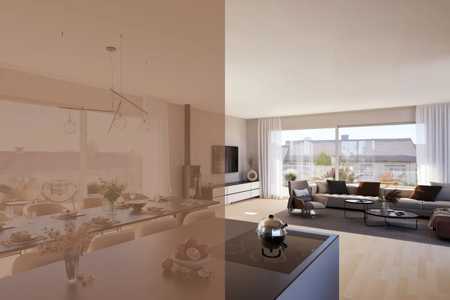 Moderne Attikawohnung in Zollikofen - Foto 1 von 6