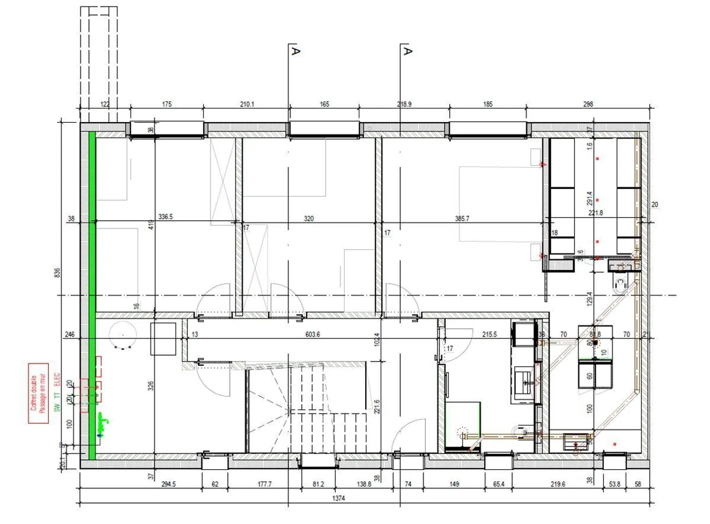 Duplex moderno a Montet - Foto 9 di 12