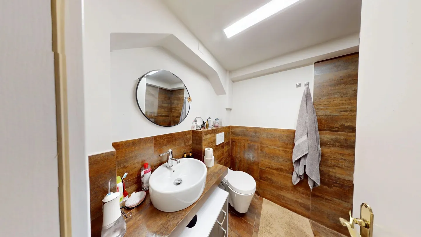 Wunderschönes Chalet mit 5,5 Zimmern und Panoramablick in einer Zweitwohnung - Foto 11 von 38