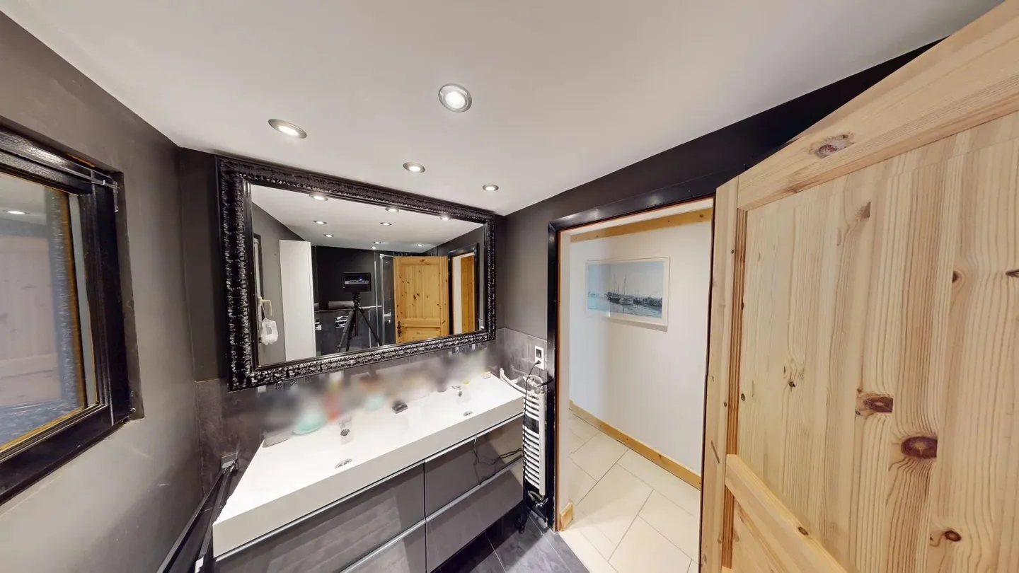 Wunderschönes Chalet mit 5,5 Zimmern und Panoramablick in einer Zweitwohnung - Foto 17 von 38