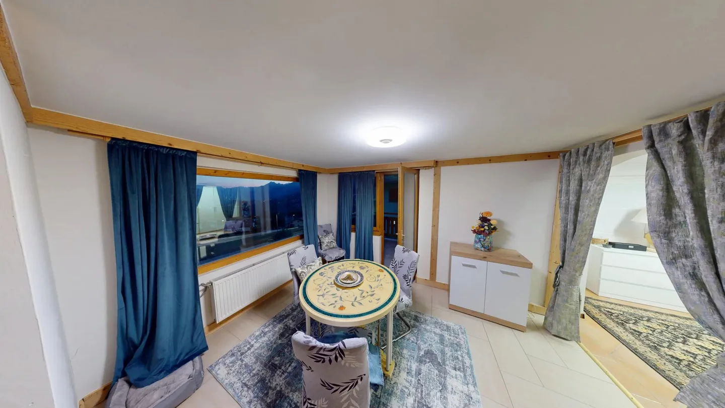 Wunderschönes Chalet mit 5,5 Zimmern und Panoramablick in einer Zweitwohnung - Foto 19 von 38