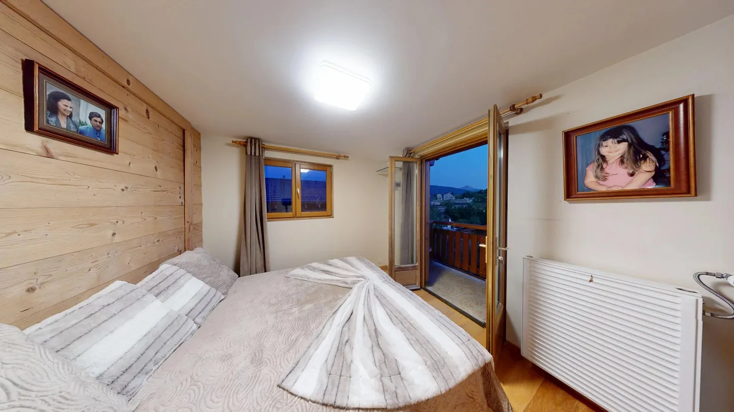 Wunderschönes Chalet mit 5,5 Zimmern und Panoramablick in einer Zweitwohnung - Foto 15 von 38