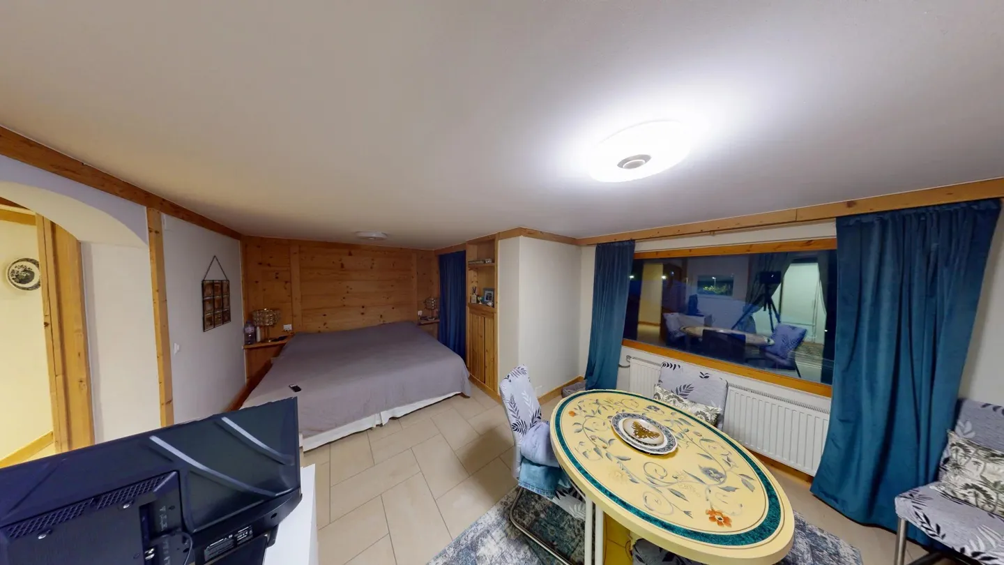 Wunderschönes Chalet mit 5,5 Zimmern und Panoramablick in einer Zweitwohnung - Foto 20 von 38