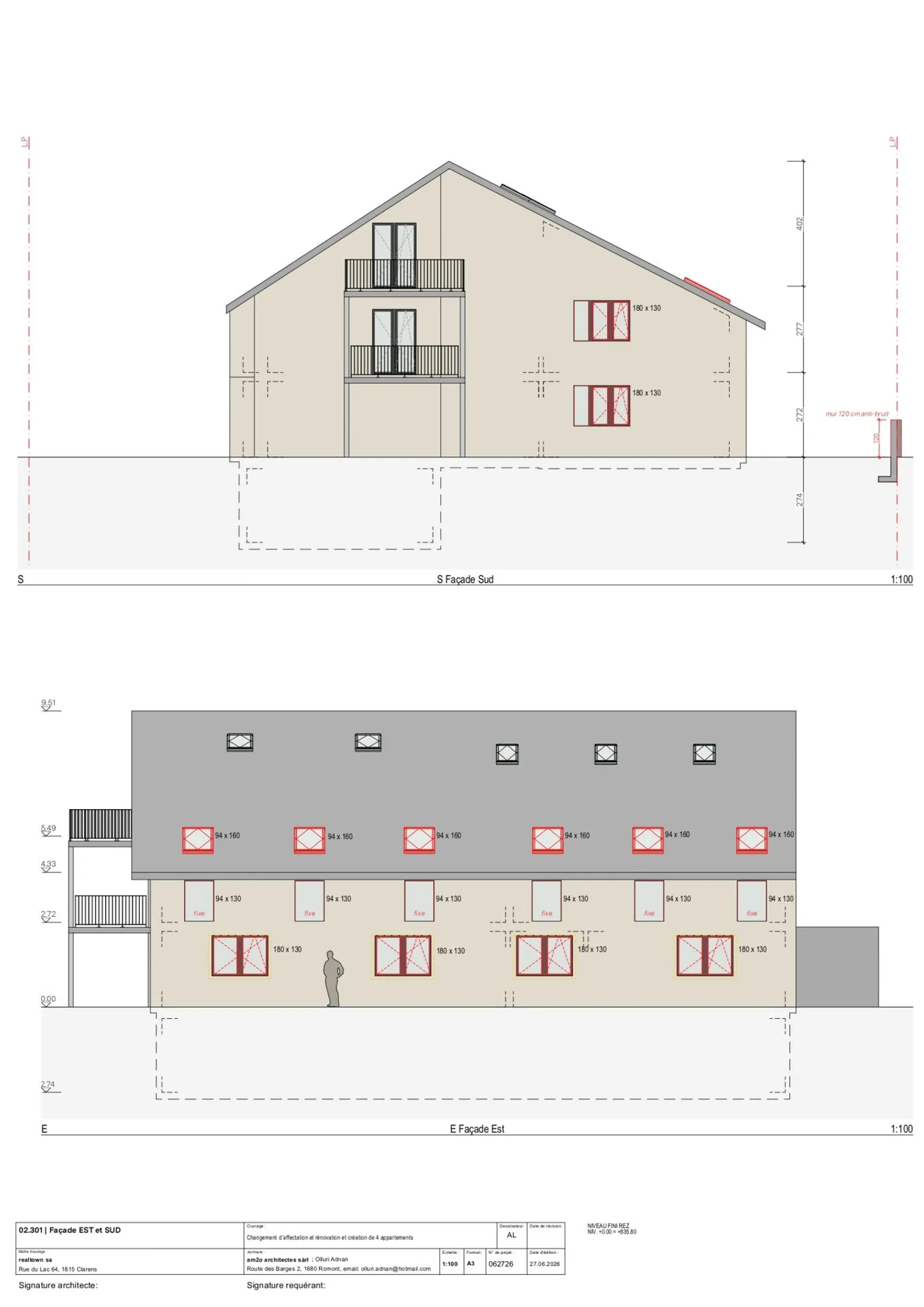 Châtel-Saint-Denis - Progetto di costruzione di 4 appartamenti - Foto 2 di 7