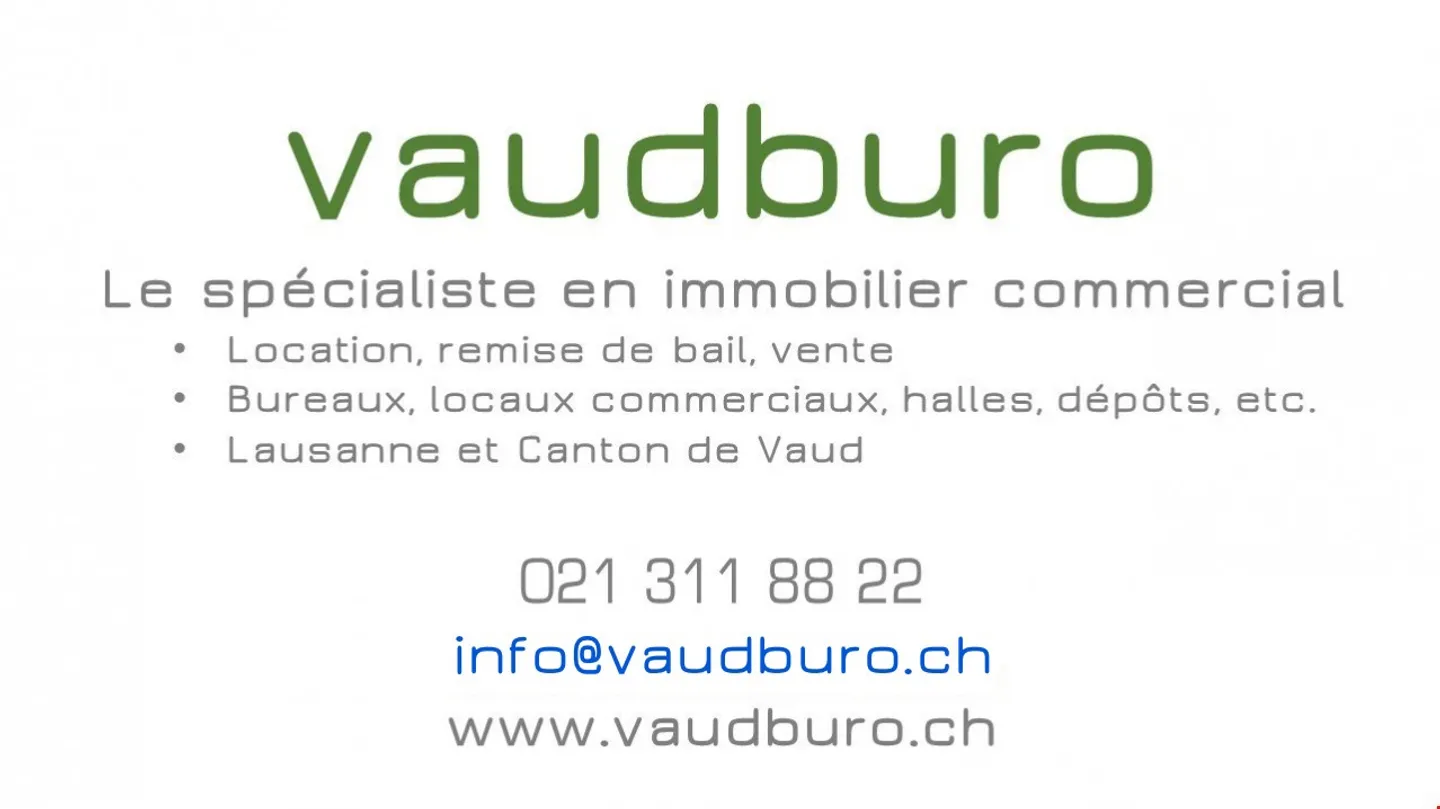 Gewerbe- (75%) und Wohngebäude (25%) im Westen von Lausanne - Foto 2 von 2