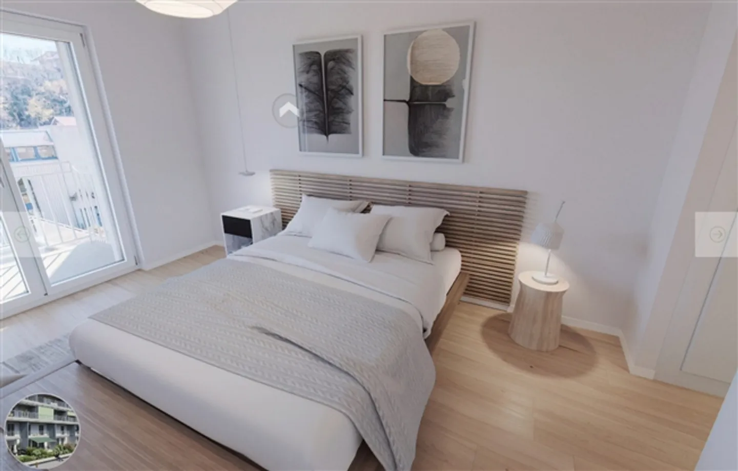 Appartamento duplex straordinario di 3,5 stanze con terrazza e giardino - Foto 3 di 5