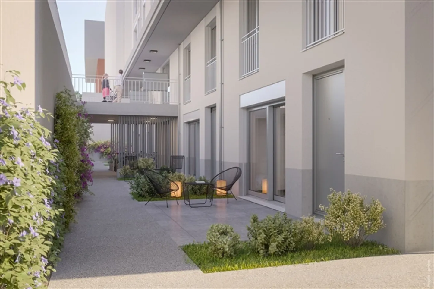 Appartamento duplex straordinario di 3,5 stanze con terrazza e giardino - Foto 5 di 5