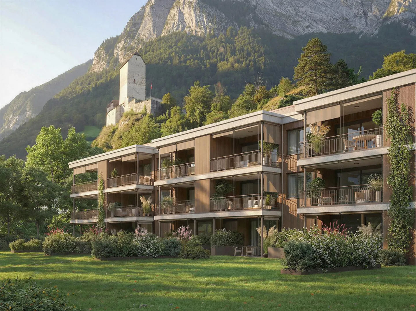 Luxuswohnungen in Sargans - Foto 5 von 8