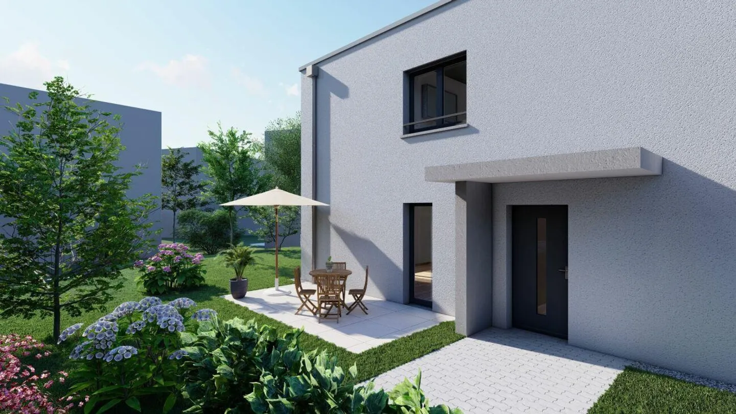 5 1/2-Zimmer Doppeleinfamilienhaus in ländlicher Umgebung - Foto 2 von 9