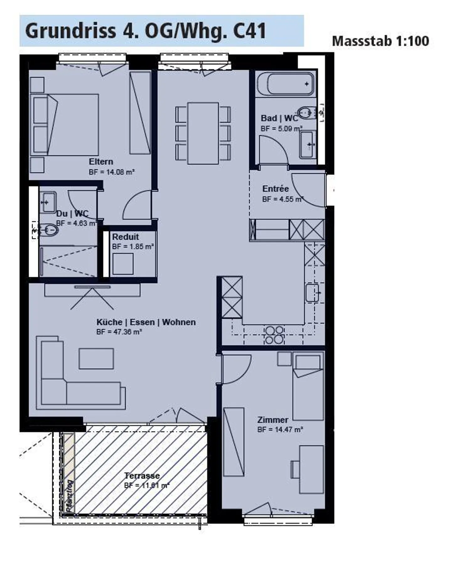 4.5 Room Apartment in Romanshorn - Photo 8 of 8