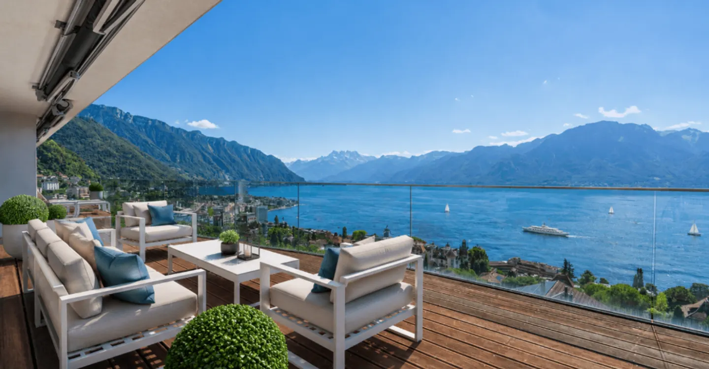 MONTREUX - ATTIQUE EXCEPTIONNEL AVEC VUE PANORAMIQUE - Photo 3 of 11