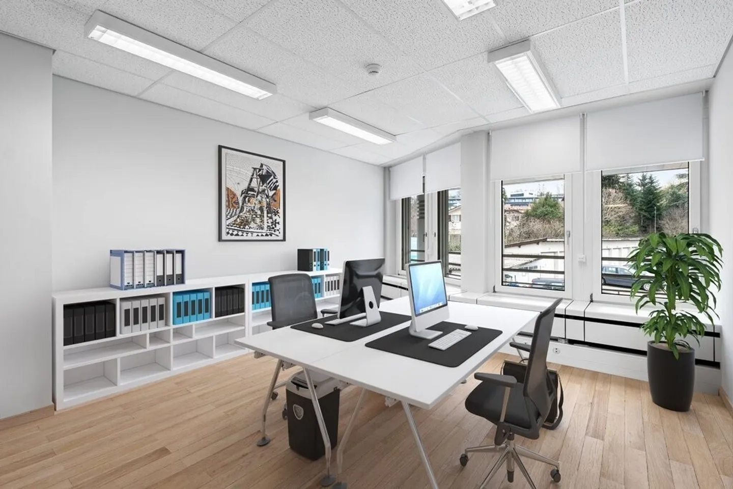 Bureaux modulable à louer - env. 480 m2 à proximité de l'aéroport - Photo 4 sur 7