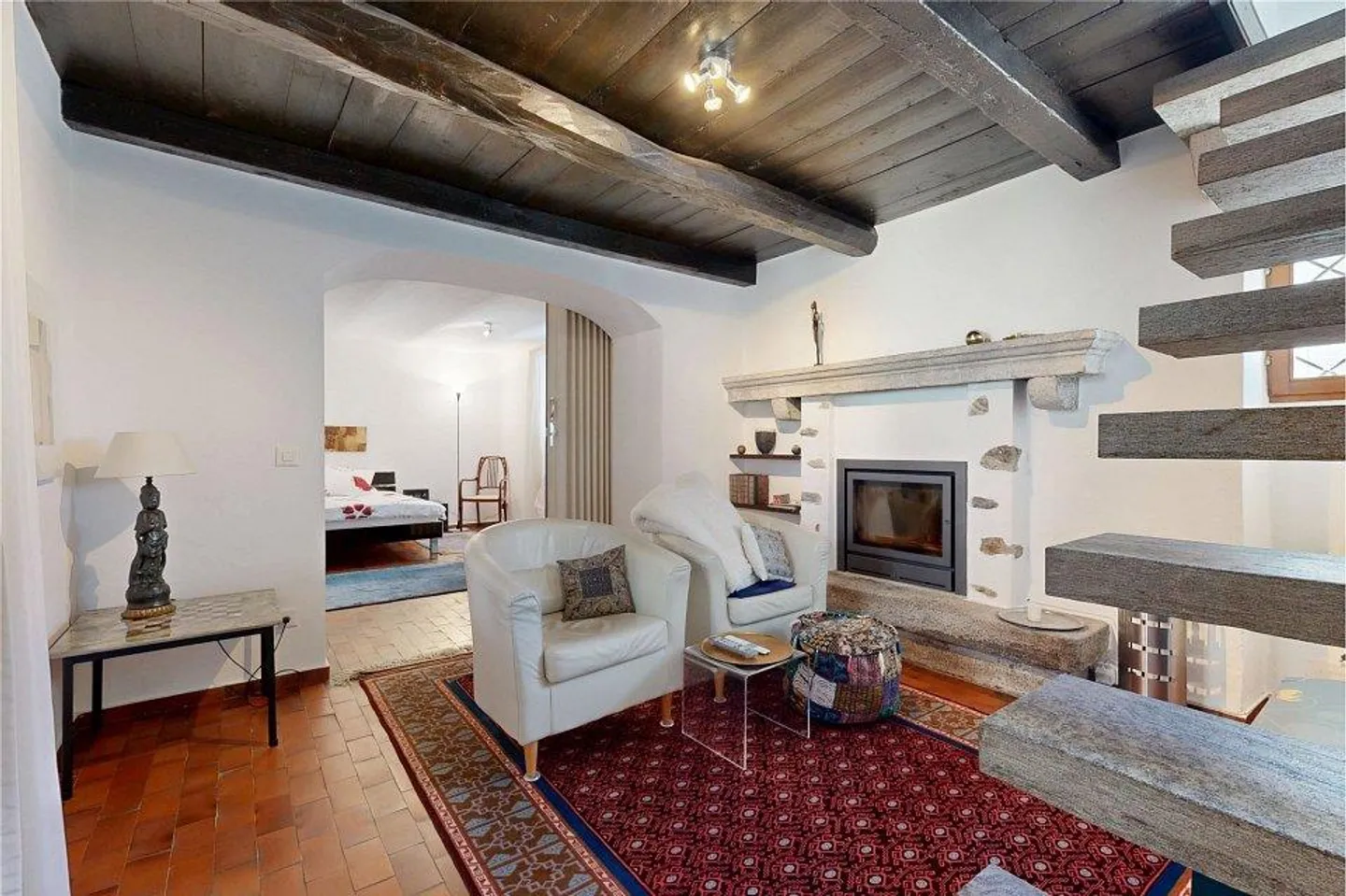 Casa ticinese con rustico e vista lago - Foto 7 di 13