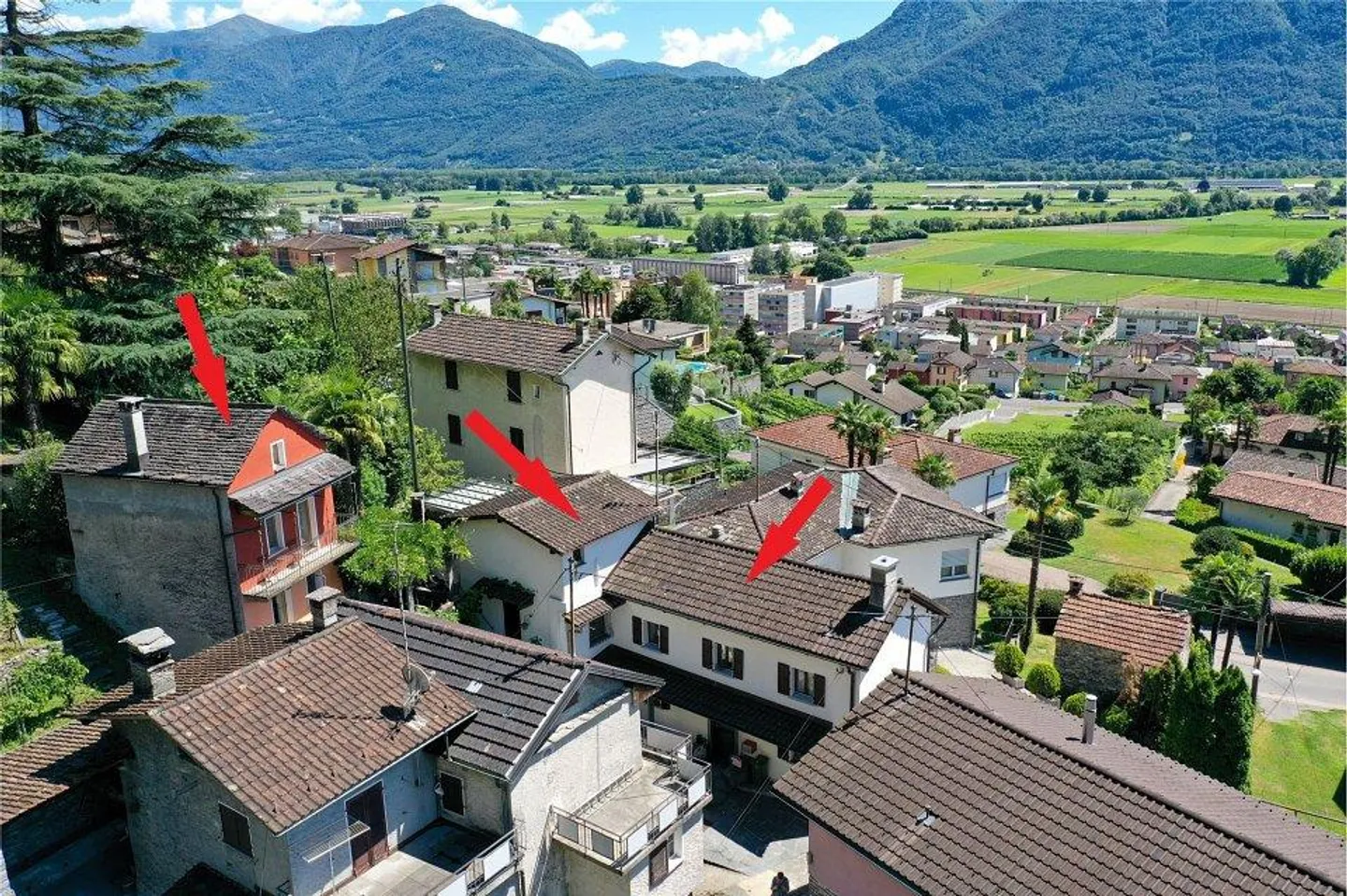 Casa ticinese con rustico e vista lago - Foto 4 di 13