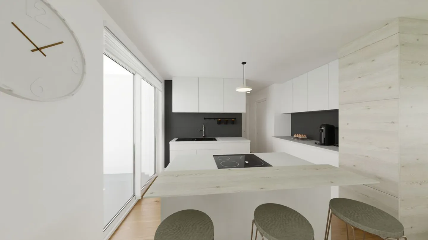 Appartamento ristrutturato di 4,5 locali con grande giardino privato - Foto 2 di 9