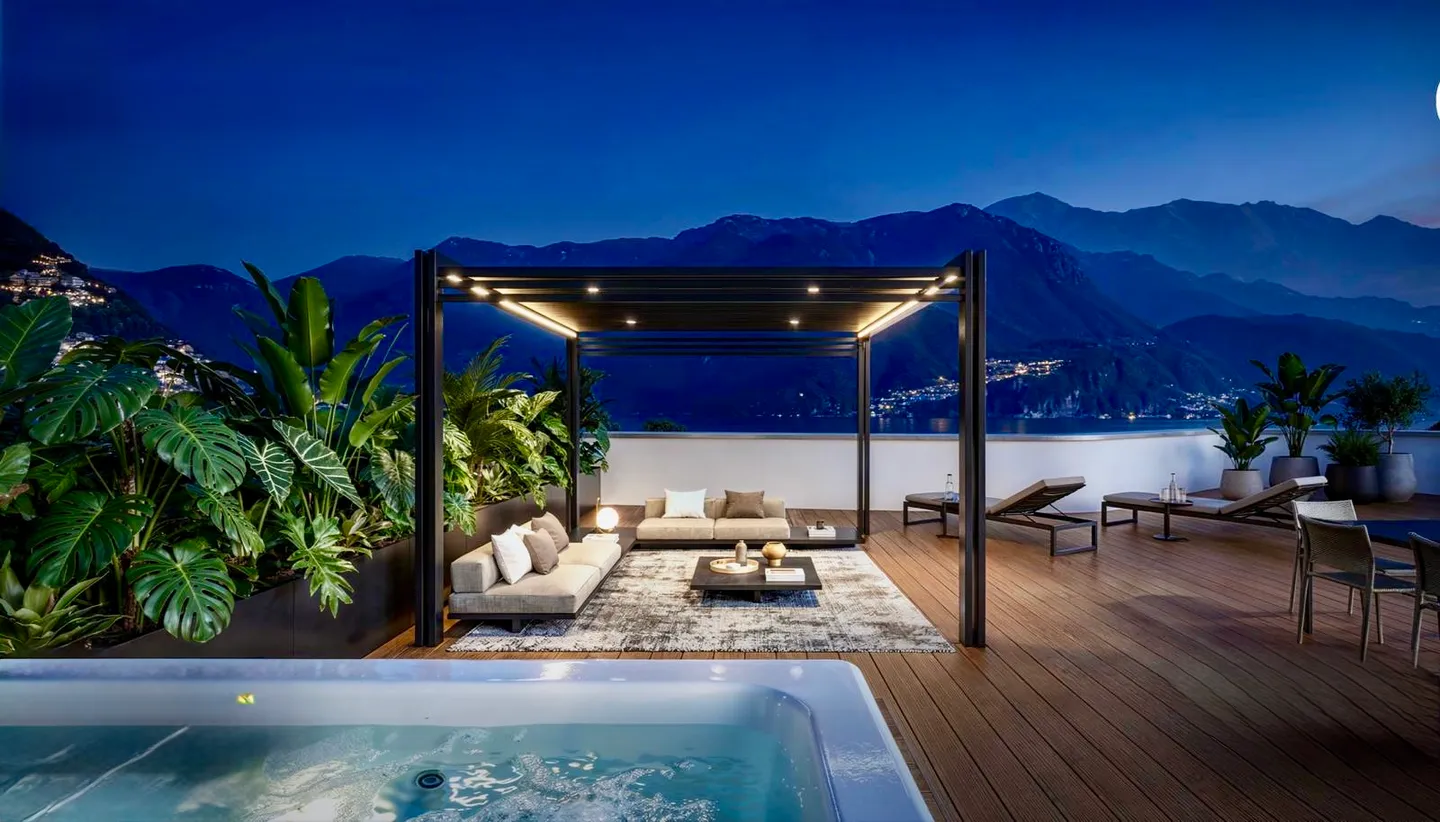 Penthouse de luxe à Massagno - Photo 1 sur 11