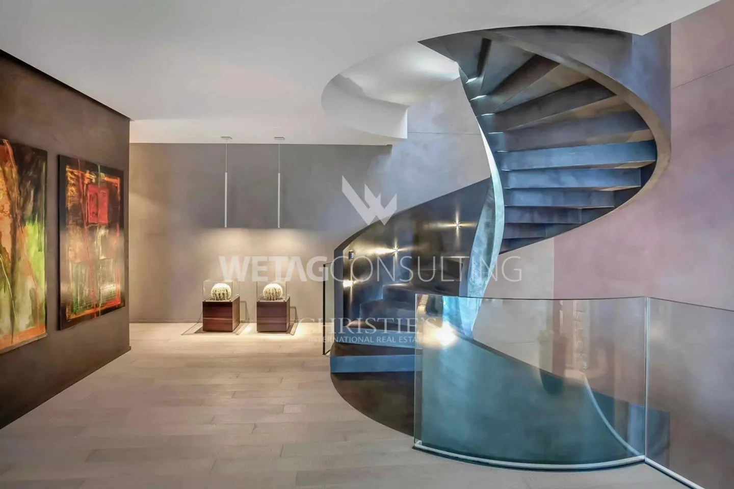 Villa straordinaria in stile contemporaneo con piscina interna e terrazza - Foto 4 di 13